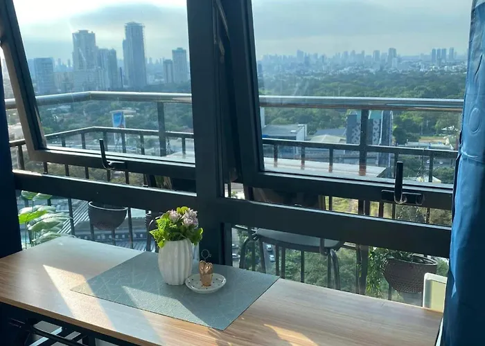 2 Bedroom Unit With 180 Degree View In Ortigas Apartamento *
